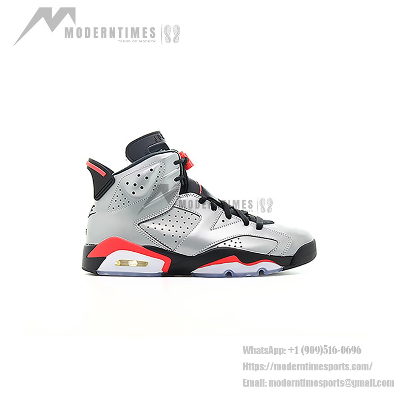 Air Jordan 6 "Cool Grey/Infrared" CI4072-001 | High-Top Basketball Sneakers for Men and Women