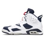 Air Jordan 6 "화이트/네이비" 384665-164 | 남녀 하이탑 농구 스니커즈