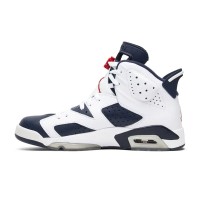 Air Jordan 6 "White/Navy" 384665-164 | Men's/Women's High-Top Basketball Sneakers | Stylish & Comfortable, Limited Edition