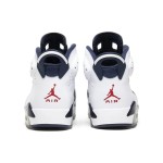 Air Jordan 6 "화이트/네이비" 384665-164 | 남녀 하이탑 농구 스니커즈