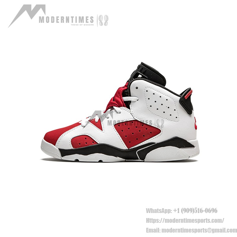 Air Jordan 6 "White/Red" CT8529-106 | High-Top Basketball Sneakers for Men and Women