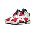 Air Jordan 6 "White/Red" CT8529-106 | High-Top Basketball Sneakers for Men and Women