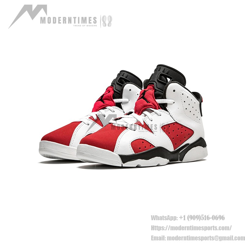 Air Jordan 6 "White/Red" CT8529-106 | High-Top Basketball Sneakers for Men and Women