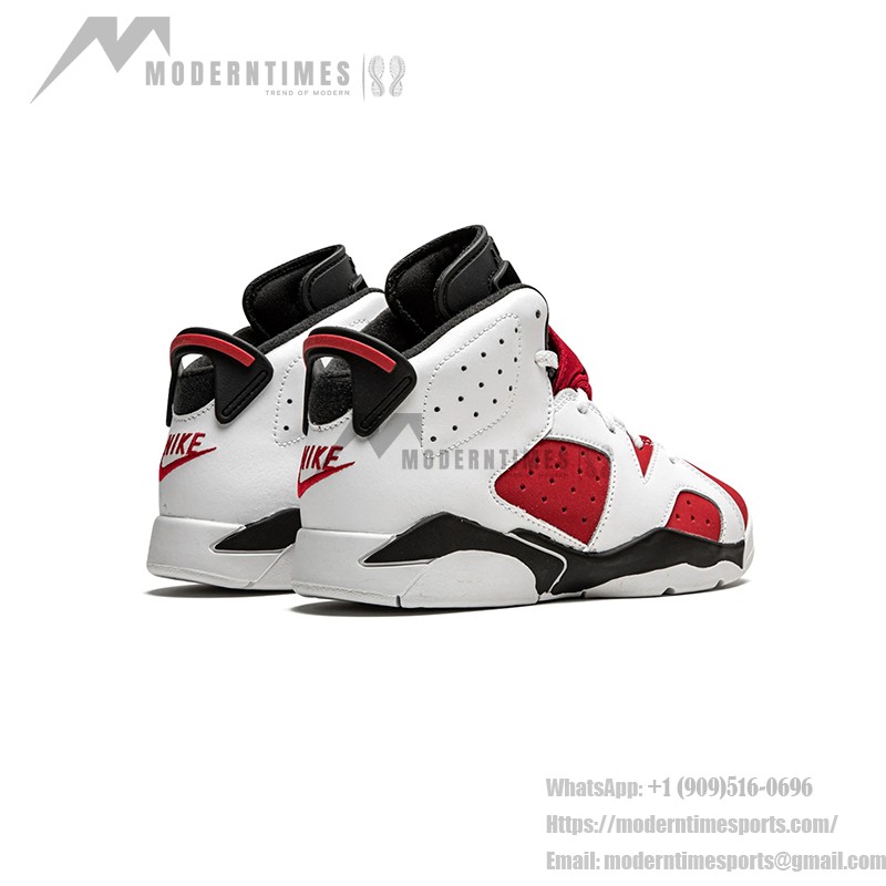 Air Jordan 6 "White/Red" CT8529-106 | High-Top Basketball Sneakers for Men and Women