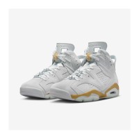 Air Jordan 6 "White/Gold" DQ4914-074 | Men's/Women's High-Top Basketball Sneakers | Stylish & Comfortable, Limited Edition