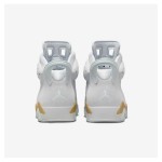 Air Jordan 6 "White/Gold" DQ4914-074 | High-Top Basketball Sneakers for Men and Women