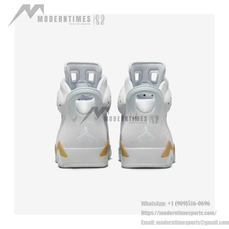 Air Jordan 6 "White/Gold" DQ4914-074 | High-Top Basketball Sneakers for Men and Women