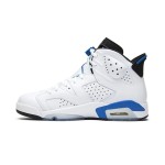 Air Jordan 6 "White/Blue" 384664-107 | High-Top Basketball Sneakers for Men and Women