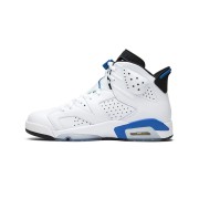 Air Jordan 6 "White/Blue" 384664-107 | Men's/Women's High-Top Basketball Sneakers | Stylish & Comfortable, Limited Edition