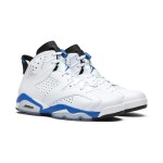 Air Jordan 6 "White/Blue" 384664-107 | High-Top Basketball Sneakers for Men and Women