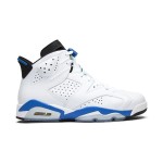 Air Jordan 6 "White/Blue" 384664-107 | High-Top Basketball Sneakers for Men and Women