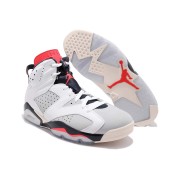 Air Jordan 6 "Weiß/Infrared" 384665-104 | Herren/Damen High-Top Basketball Sneakers | Stylisch & Bequem, Limitierte Auflage