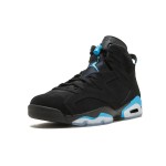 Air Jordan 6 Retro 'UNC' 384664-006 – Black and University Blue Sneakers