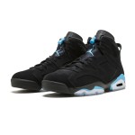 Air Jordan 6 Retro 'UNC' 384664-006 – Black and University Blue Sneakers