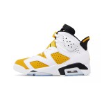 Air Jordan 6 Retro 'Yellow Ochre' CT8529-170 – Premium White and Yellow Sneakers