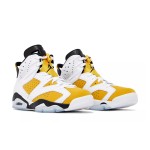 Air Jordan 6 Retro 'Yellow Ochre' CT8529-170 – Premium White and Yellow Sneakers