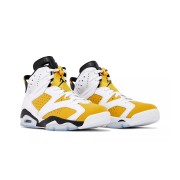 Air Jordan 6 Retro 'Yellow Ochre' CT8529-170 – Iconic White and Yellow Sneakers | Shop Now