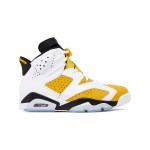 Air Jordan 6 Retro 'Yellow Ochre' CT8529-170 – Premium White and Yellow Sneakers