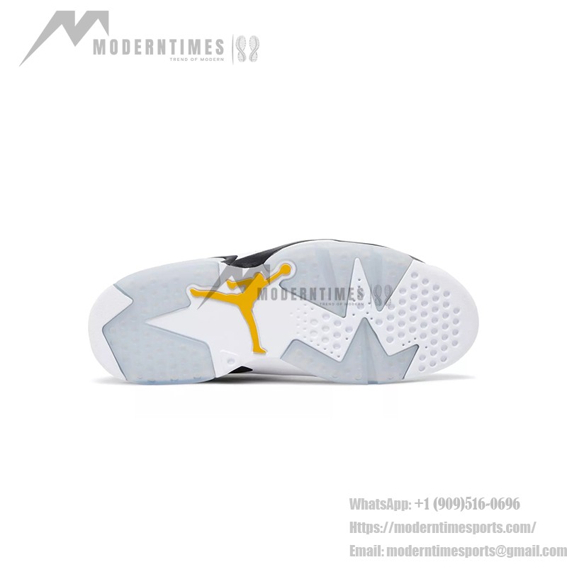 Air Jordan 6 Retro 'Yellow Ochre' CT8529-170 – Premium White and Yellow Sneakers