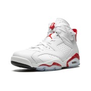 Air Jordan 6 "White/Red Sparkle" CT8529-162 | Men's/Women's High-Top Basketball Sneakers | Stylish & Comfortable, Limited Edition