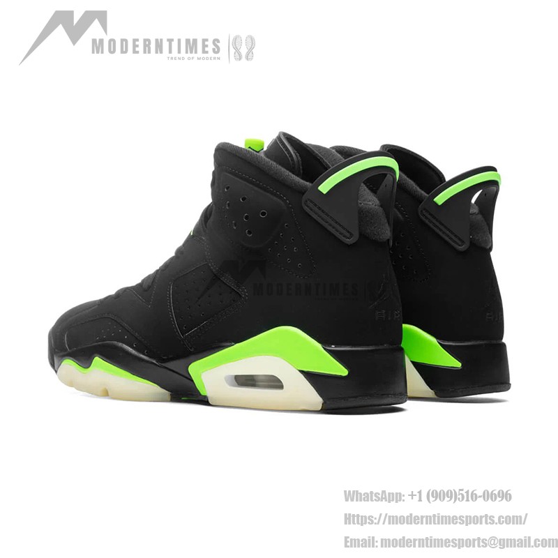 Air Jordan 6 Retro 'Electric Green' CT8529-003 – Black and Neon Green Sneakers