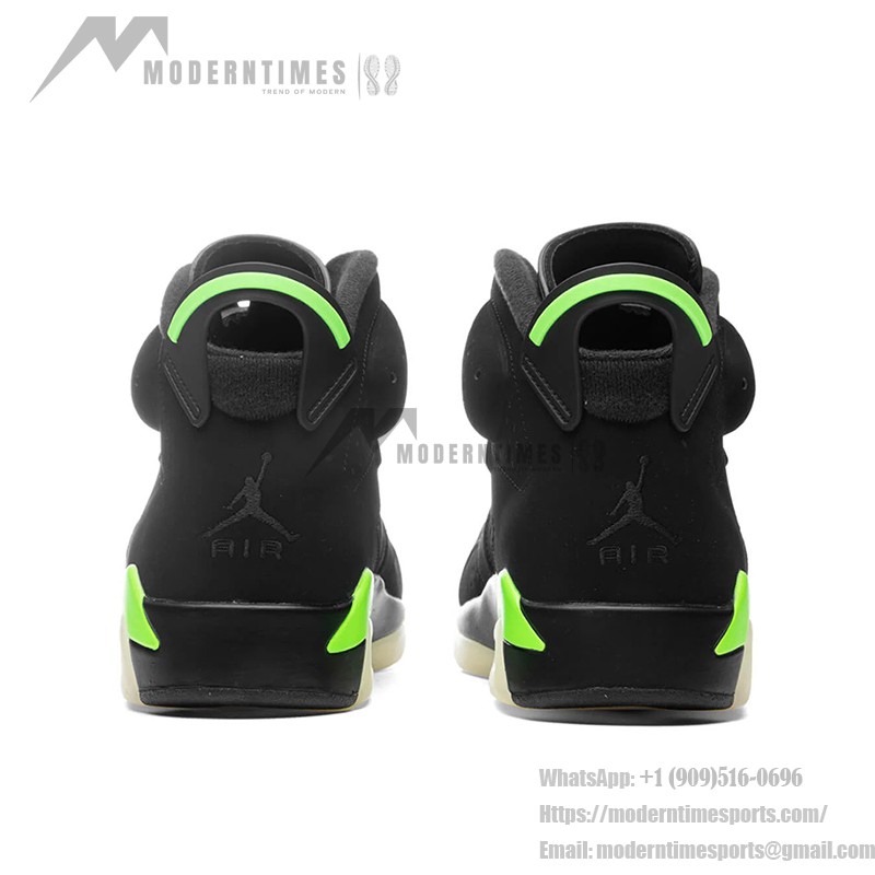 Air Jordan 6 Retro 'Electric Green' CT8529-003 – Black and Neon Green Sneakers