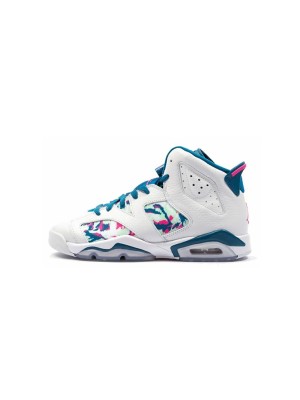 Air Jordan 6 "Aqua" 543390-153 | Herren/Damen High-Top Basketball Sneakers | Stylisch & Bequem, Limitierte Auflage