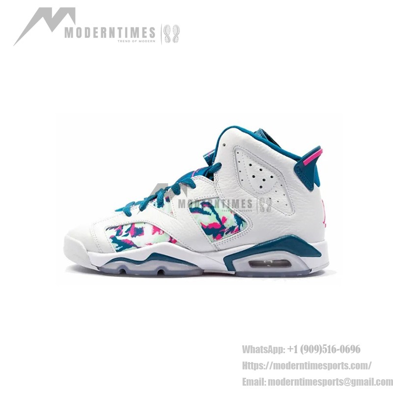 Air Jordan 6 "Aqua" 543390-153 | High-Top Basketball Sneakers for Men and Women