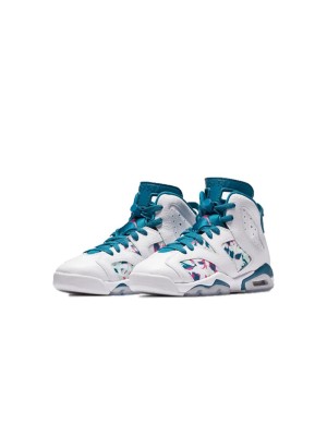 Air Jordan 6 "Aqua" 543390-153 | Men's/Women's High-Top Basketball Sneakers | Stylish & Comfortable, Limited Edition