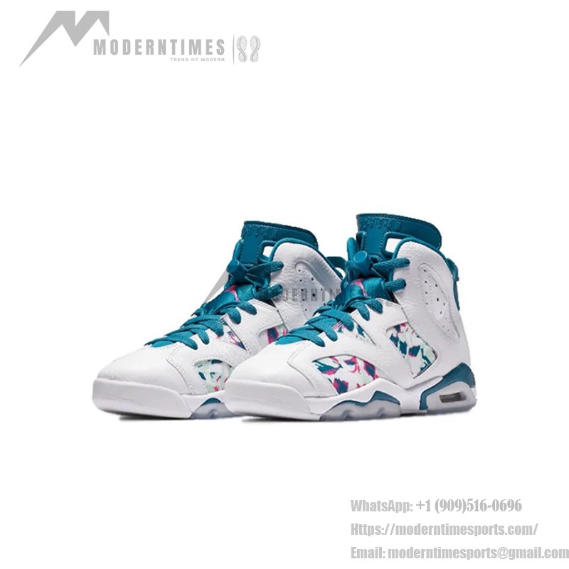 Air Jordan 6 "Aqua" 543390-153 | High-Top Basketball Sneakers for Men and Women