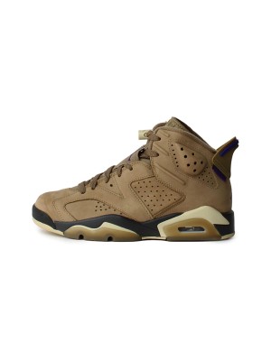 Air Jordan 6 "Brown Suede" FD1643-300 | Men's/Women's High-Top Basketball Sneakers | Stylish & Comfortable, Limited Edition