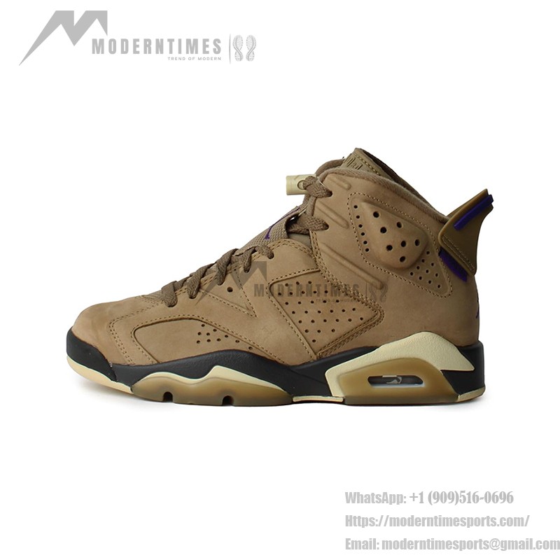 Air Jordan 6 "Brown Suede" FD1643-300 | High-Top Basketball Sneakers for Men and Women