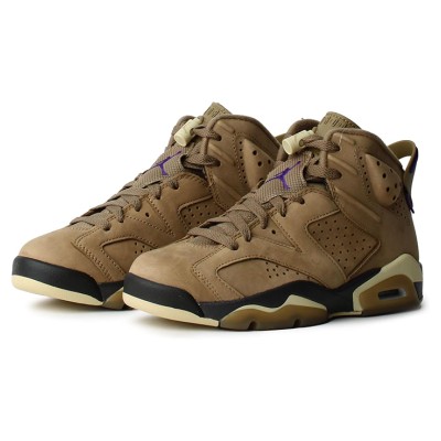 Air Jordan 6 "Brown Suede" FD1643-300 | Men's/Women's High-Top Basketball Sneakers | Stylish & Comfortable, Limited Edition