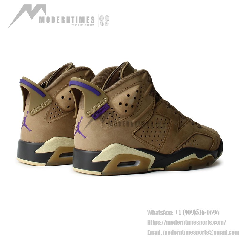 Air Jordan 6 "Brown Suede" FD1643-300 | High-Top Basketball Sneakers for Men and Women