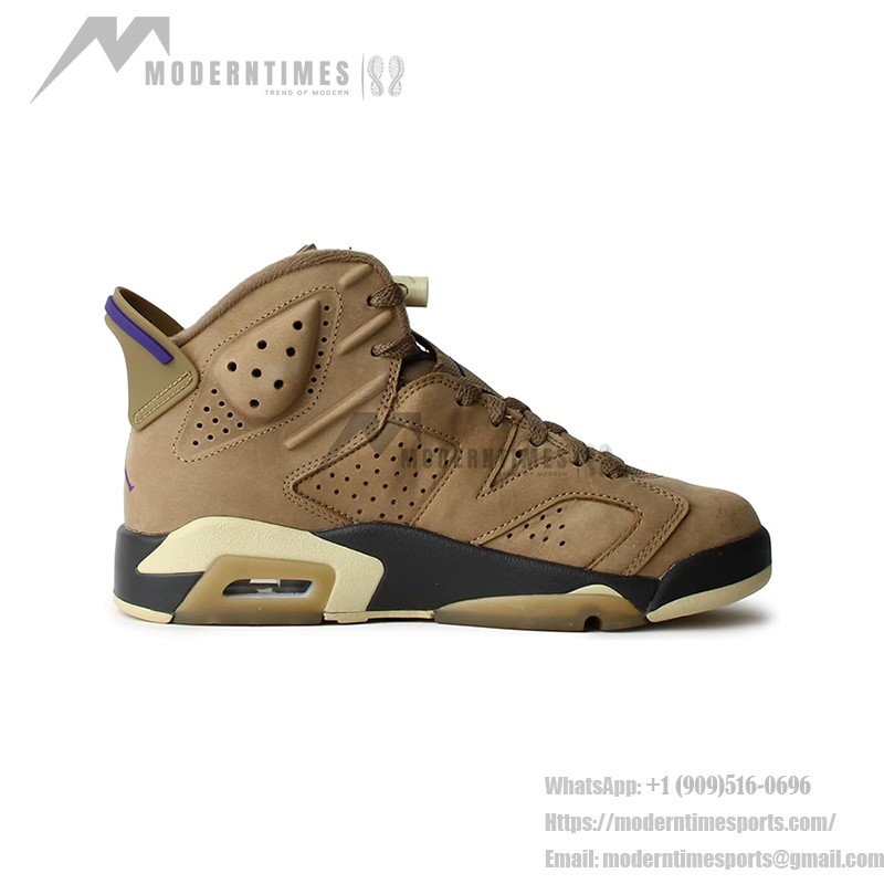 Air Jordan 6 "Brown Suede" FD1643-300 | High-Top Basketball Sneakers for Men and Women