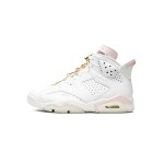 Air Jordan 6 "Women’s White/Pink" DH9696-100 | High-Top Basketball Sneakers for Women