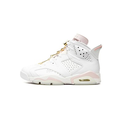 Air Jordan 6 "화이트/핑크" DH9696-100 | 남녀 하이탑 농구 스니커즈 | 편안하고 스타일리시, 한정판