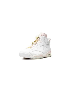 Air Jordan 6 "Damen Weiß/Pink" DH9696-100 | Stylische High-Top Basketball Sneakers | Bequem & Limitierte Auflage