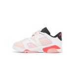 Air Jordan 6 "핑크 폼" 768878-102 | 키즈 하이탑 농구 스니커즈