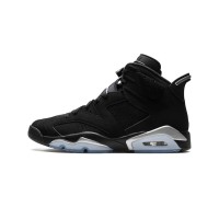 Air Jordan 6 "Black/Metallic Silver" DX2836-001 | Men's/Women's High-Top Basketball Sneakers | Stylish & Comfortable, Limited Edition