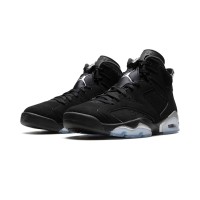 Air Jordan 6 "Black/Metallic Silver" DX2836-001 | Men's/Women's High-Top Basketball Sneakers | Stylish & Comfortable, Limited Edition