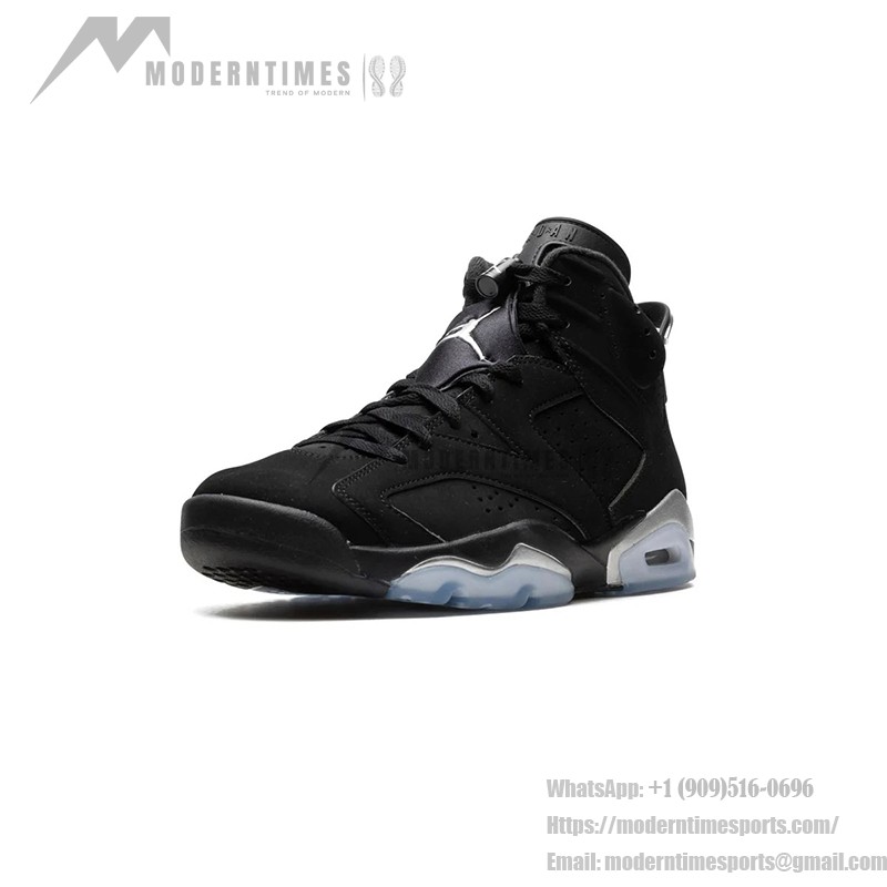 Air Jordan 6 "Black/Metallic Silver" DX2836-001 | High-Top Basketball Sneakers for Men and Women