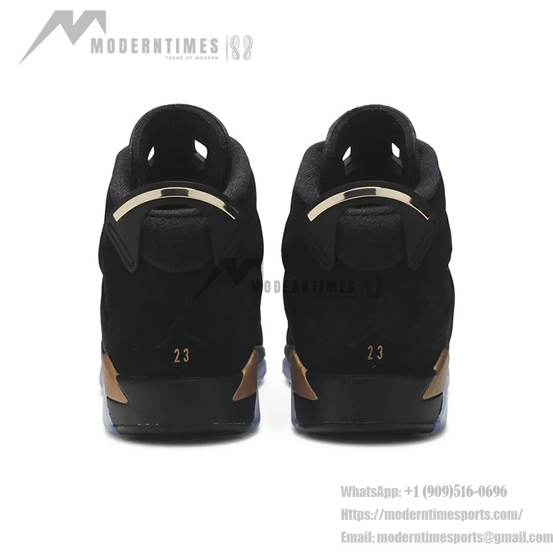 Air Jordan 6 "Black/Gold" CT4954-740 | High-Top Basketball Sneakers for Men and Women