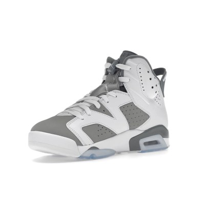 Air Jordan 6 "White/Gray" CT8529-100 | Men's/Women's High-Top Basketball Sneakers | Stylish & Comfortable, Limited Edition