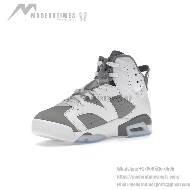 Air Jordan 6 "White/Gray" CT8529-100 | High-Top Basketball Sneakers for Men and Women