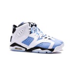 Air Jordan 6 Retro 'UNC White University Blue' CT8529-410 – Premium White and Blue Basketball Sneakers