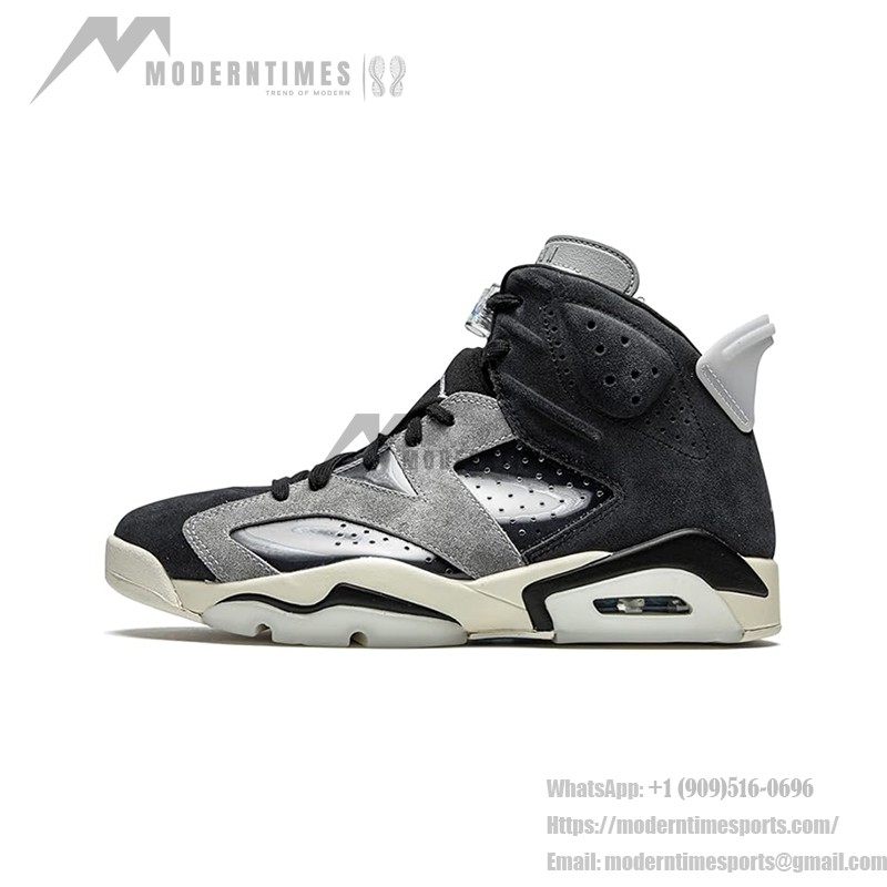 Air Jordan 6 Retro WMNS 'Tech Chrome' CK6635-001 – Premium Damen-Sneaker in Schwarz und Chrom