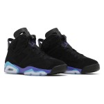 Air Jordan 6 Retro 'Aqua Black' CT8529-004 – Black and Aqua Blue Sneakers