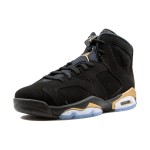 Air Jordan 6 Retro 'DMP' CT4954-007 – Schwarz-Gold-Premium-Sneaker