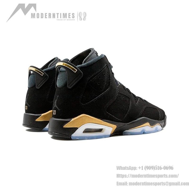 Air Jordan 6 Retro 'DMP' CT4954-007 – Black and Gold Premium Sneakers